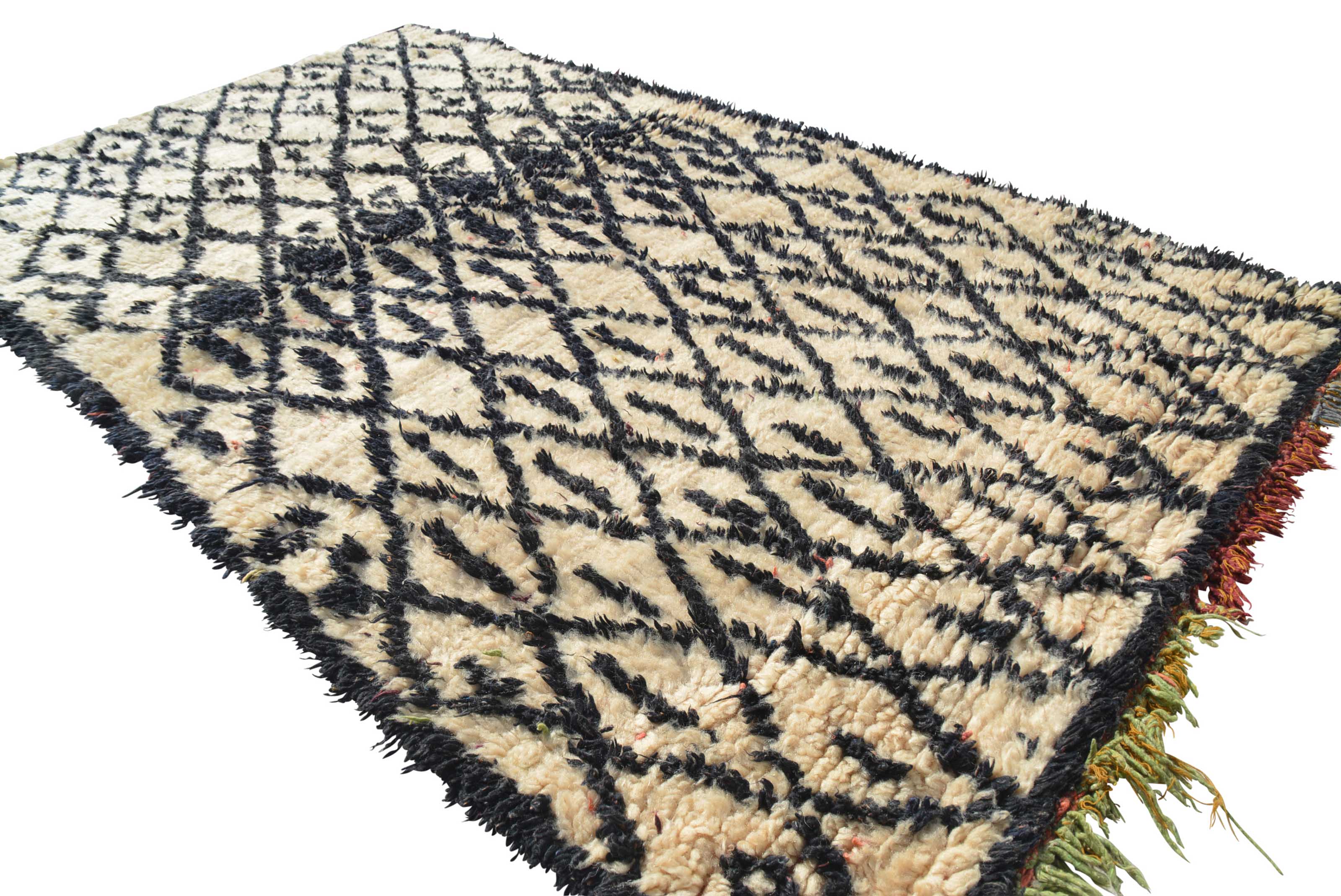 Vintage Rugs 8x10 Brown Vintage Rugs | Moroccan Rug Medium Size | Illuminate Collective
