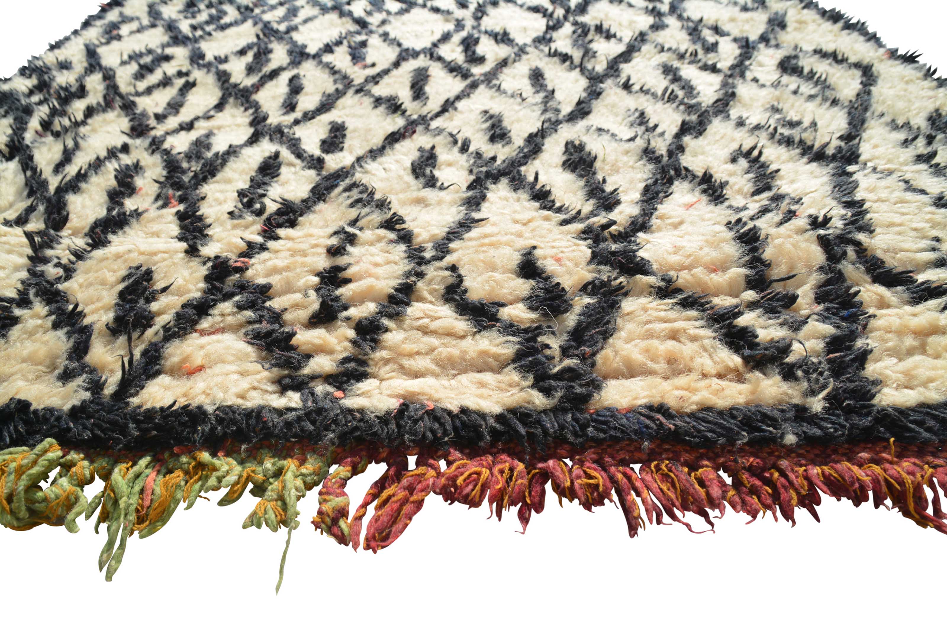 Vintage Rugs 8x10 Brown Vintage Rugs | Moroccan Rug Medium Size | Illuminate Collective
