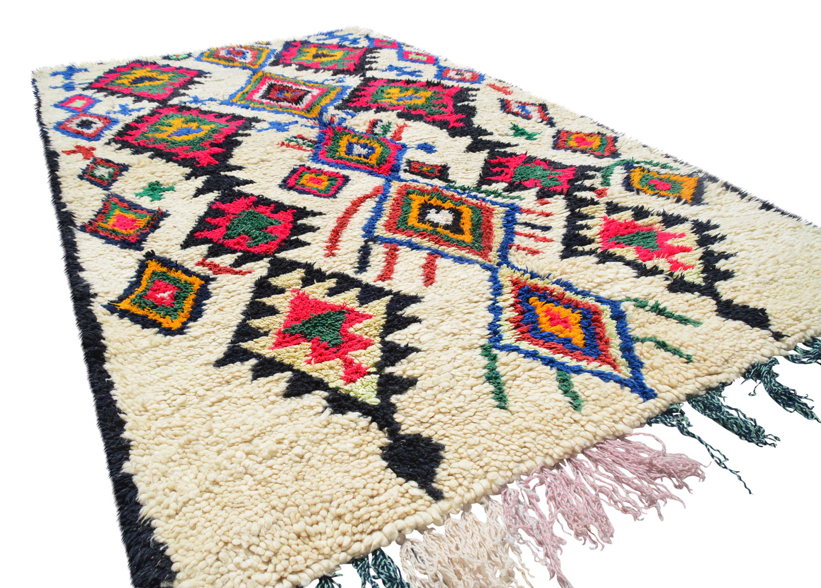  Vintage Rugs Blue - Vintage Moroccan Rug - Illuminate Collective