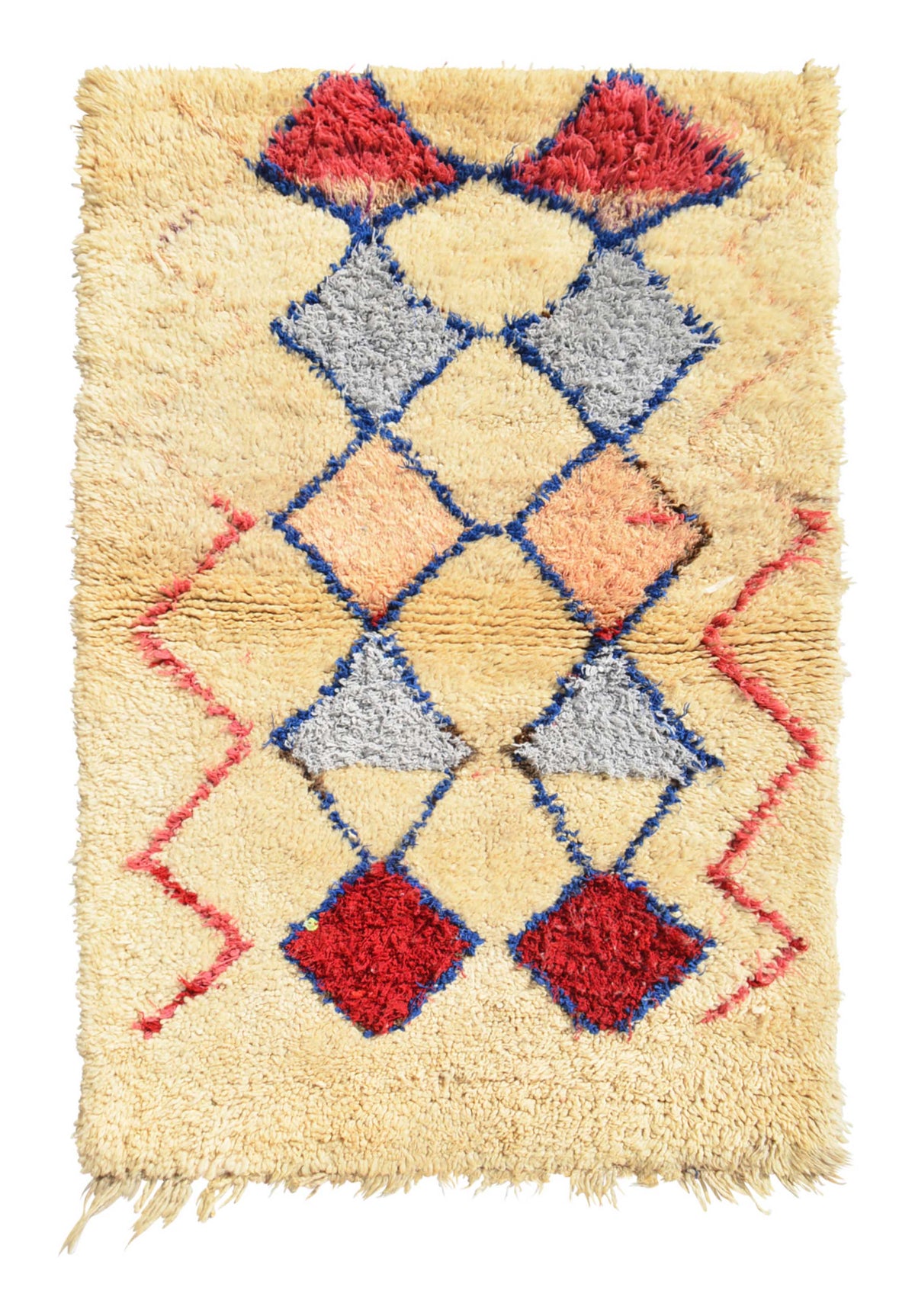 Vintage Rugs Los Angeles - Vintage Moroccan Rug - Illuminate Collective