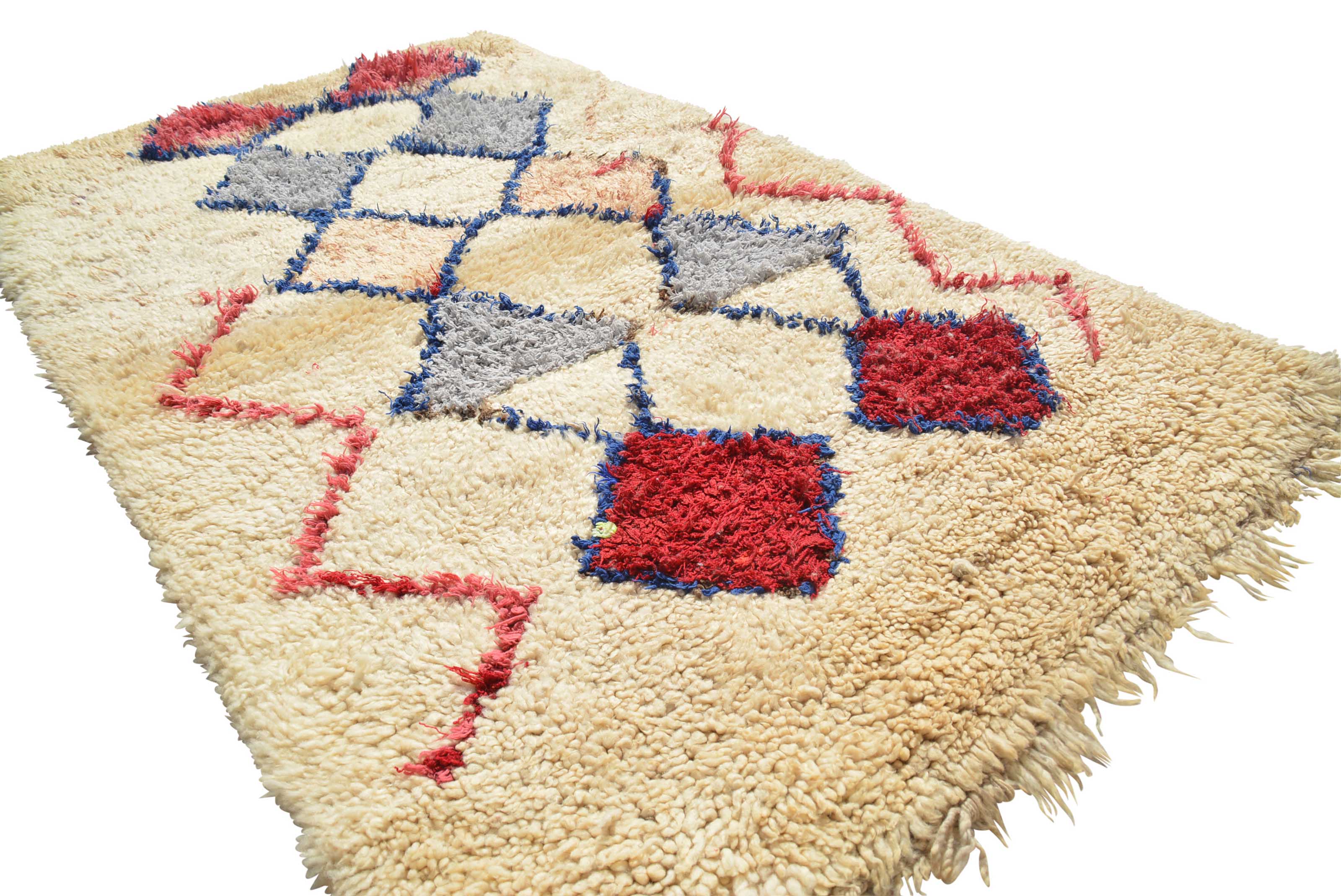 Vintage Rugs Los Angeles - Vintage Moroccan Rug - Illuminate Collective