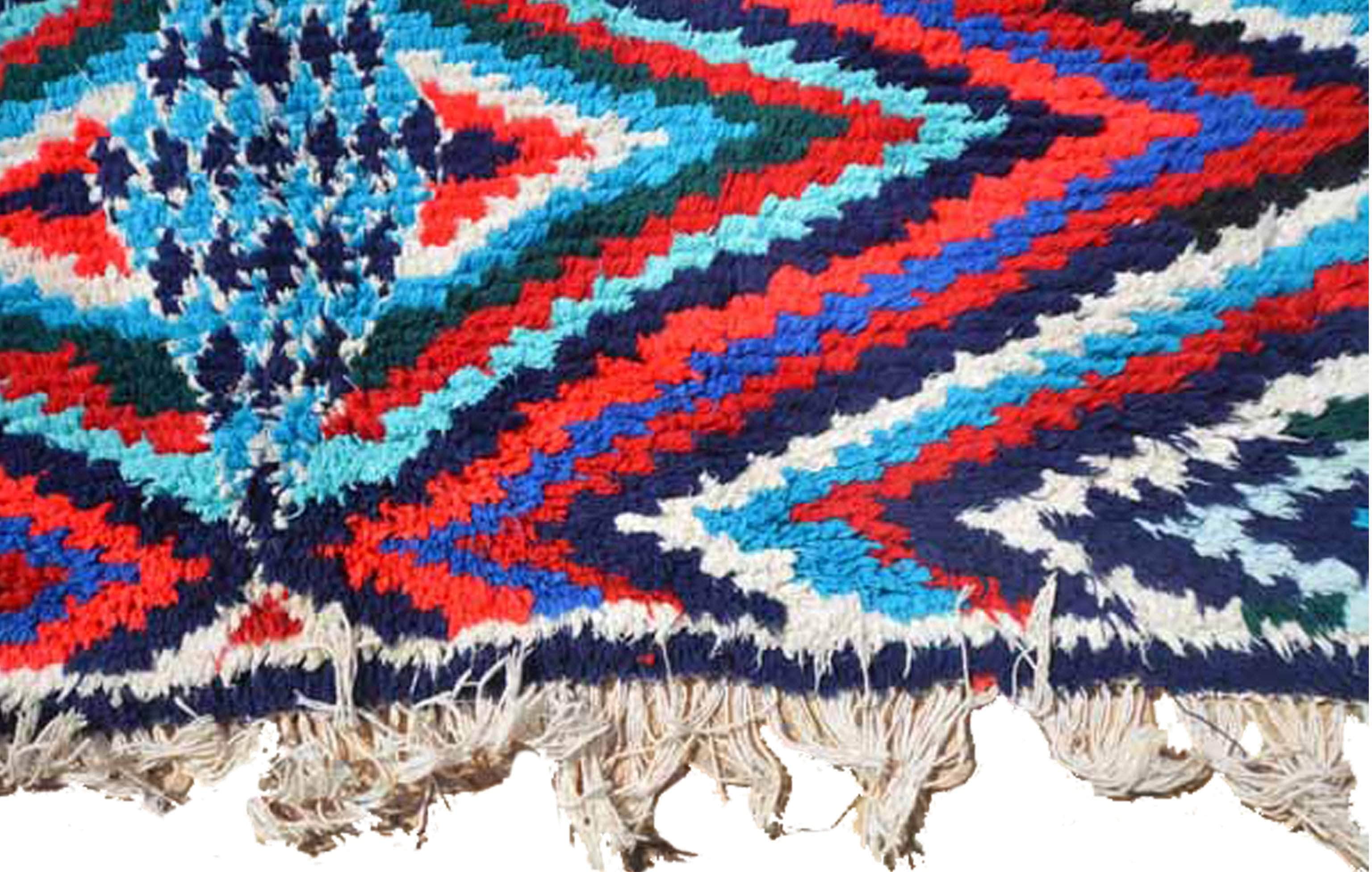 Vintage Shag Rug - Vintage Bathroom Rug 