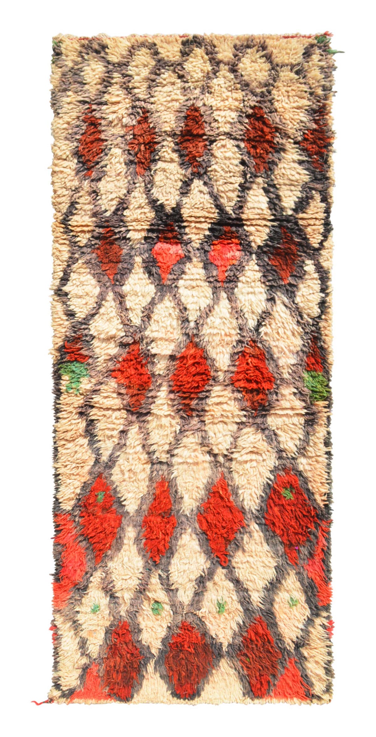 Vintage Wool Moroccan Rug Medium Size | Illuminate Collective