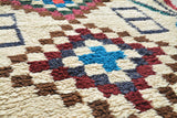 Vintage Wool Rugs - Faded Vintage Rugs - Vintage Moroccan Rug 