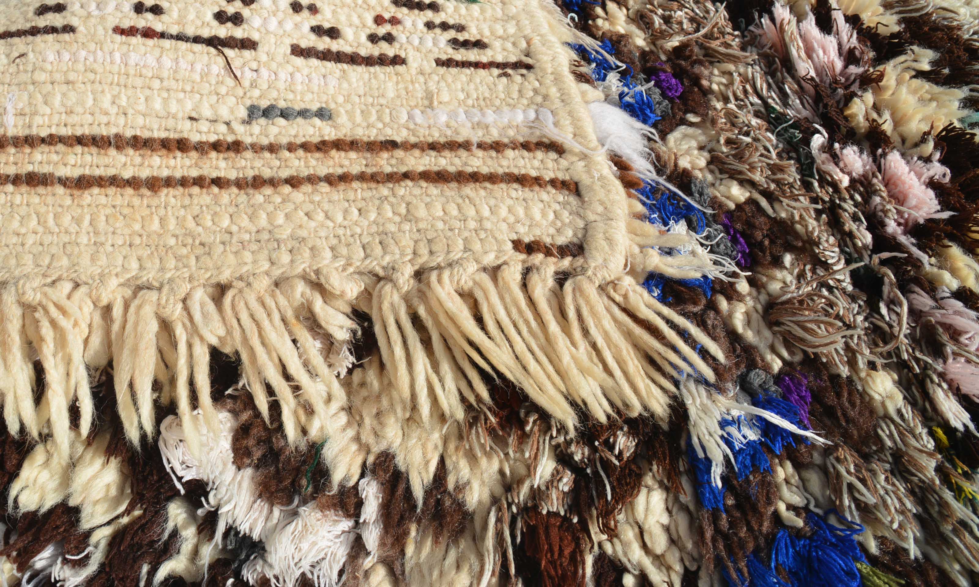 Vintage Wool Rugs | Vintage Moroccan Rug 