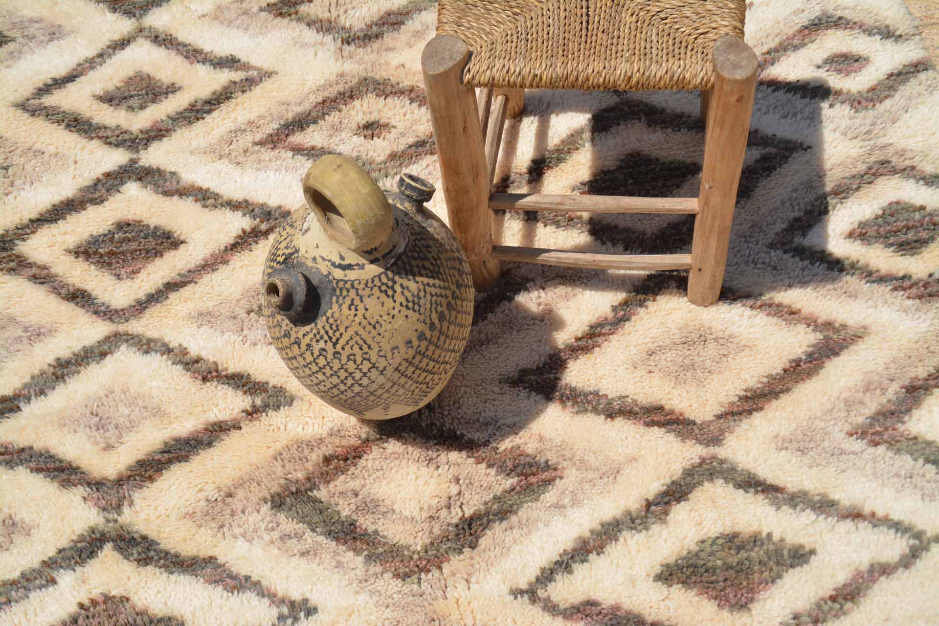 White And Brown Rugs  - New Moroccan Rug 