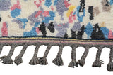  White Moroccan Rug | Gray Moroccan Rug