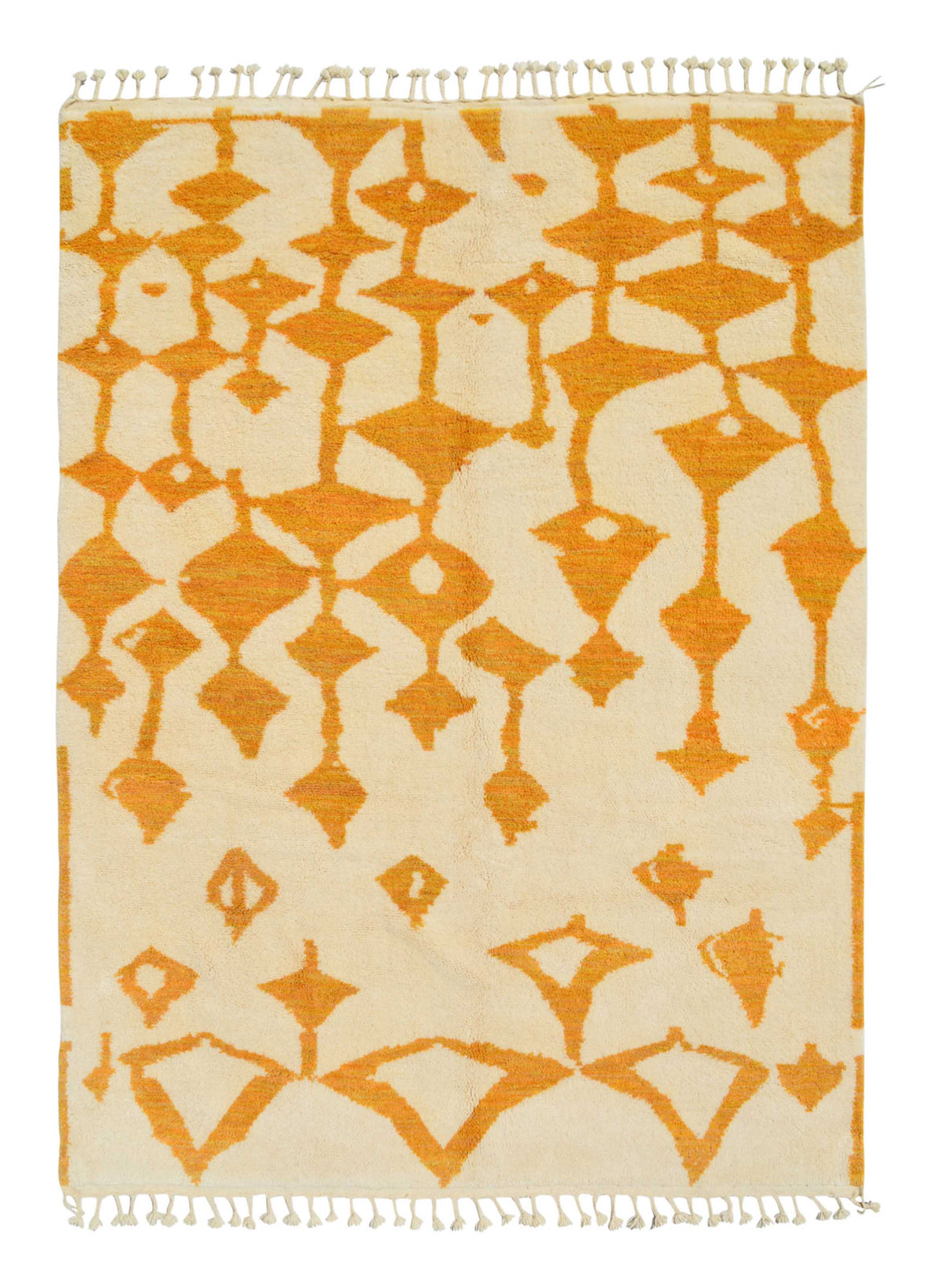 Yellow diamonds Rug