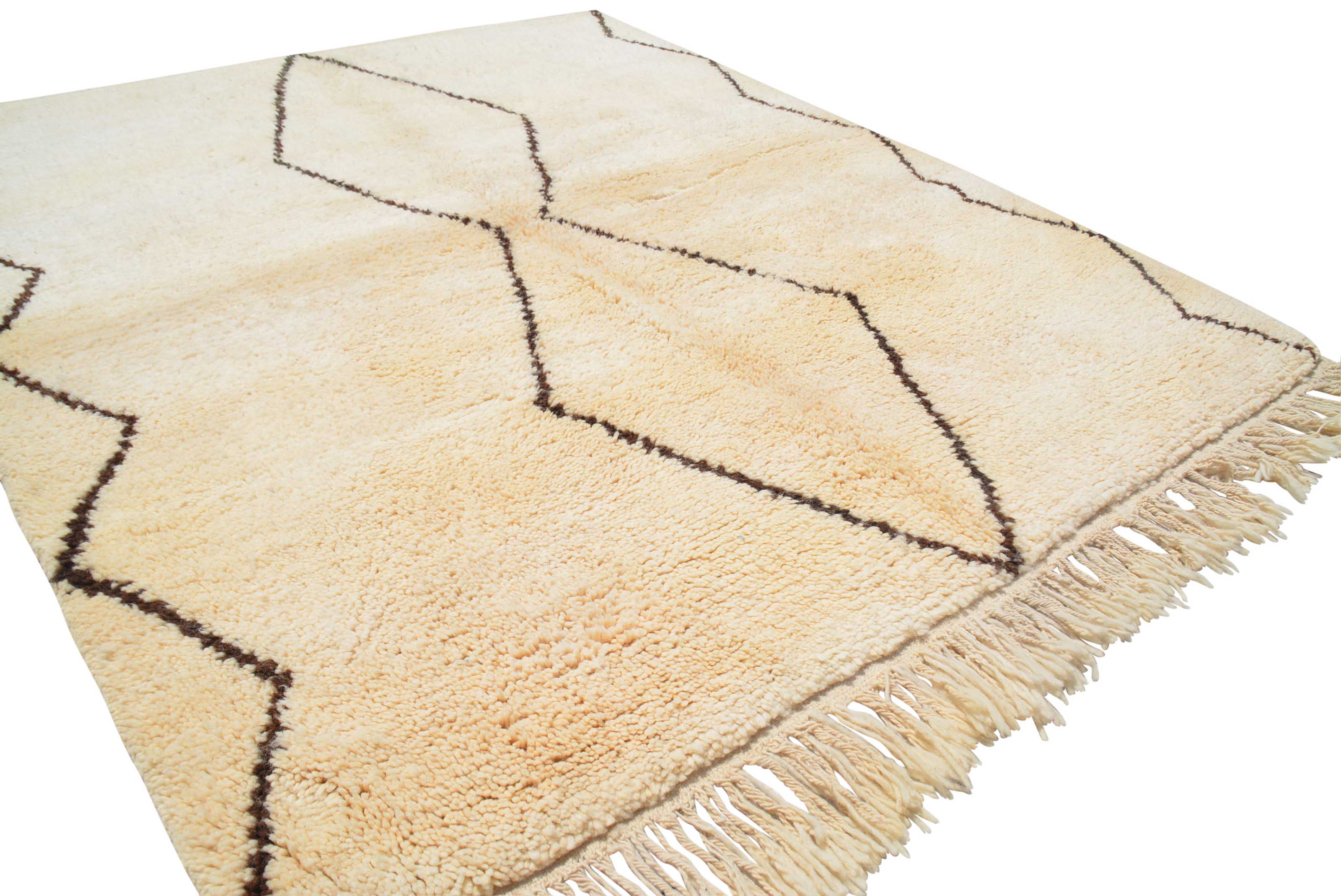 Yellow Moroccan Rug I Moroccan Tile Pattern Rugs