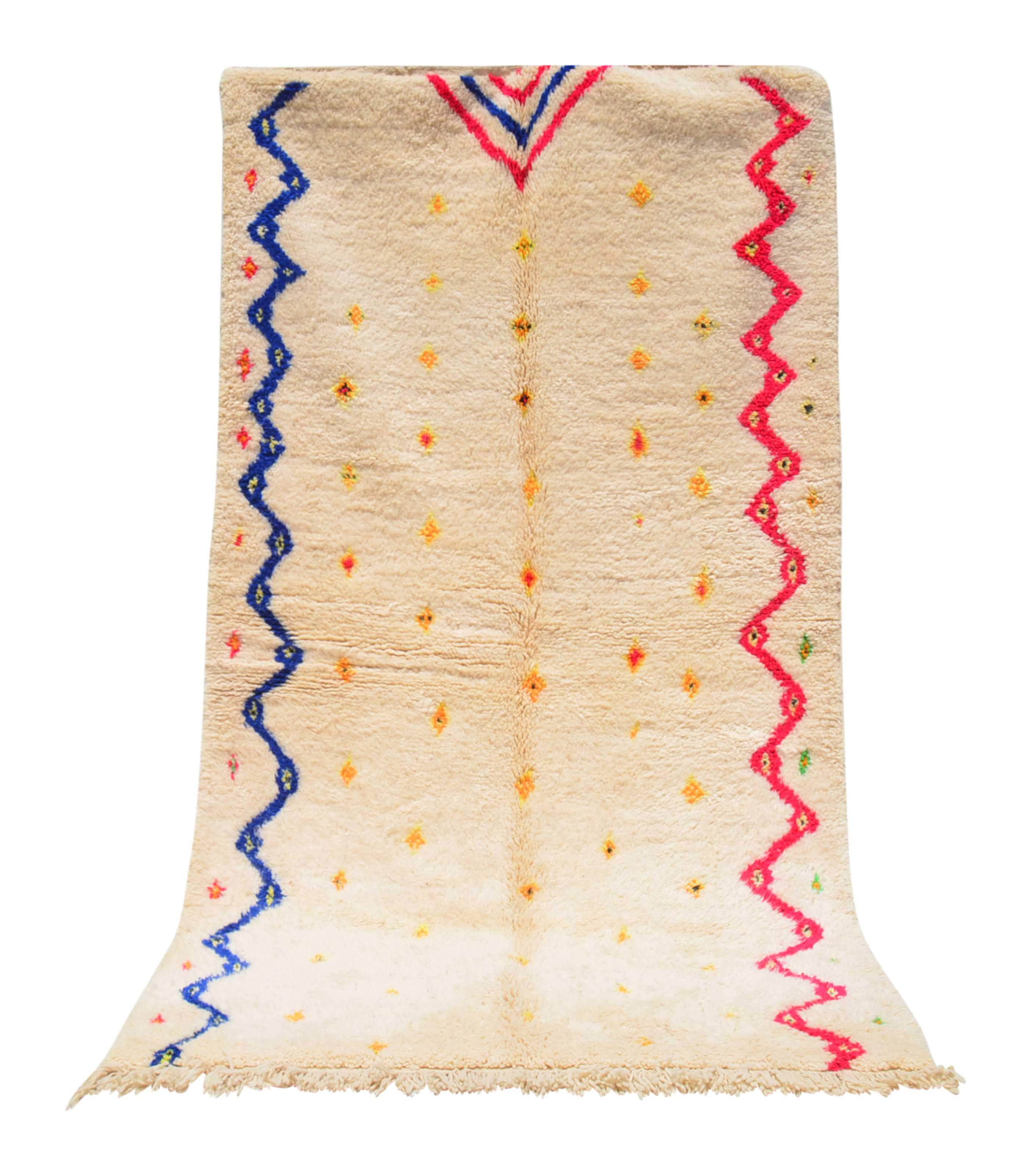 Yellow Moroccan Rug | Layering Moroccan Rugs