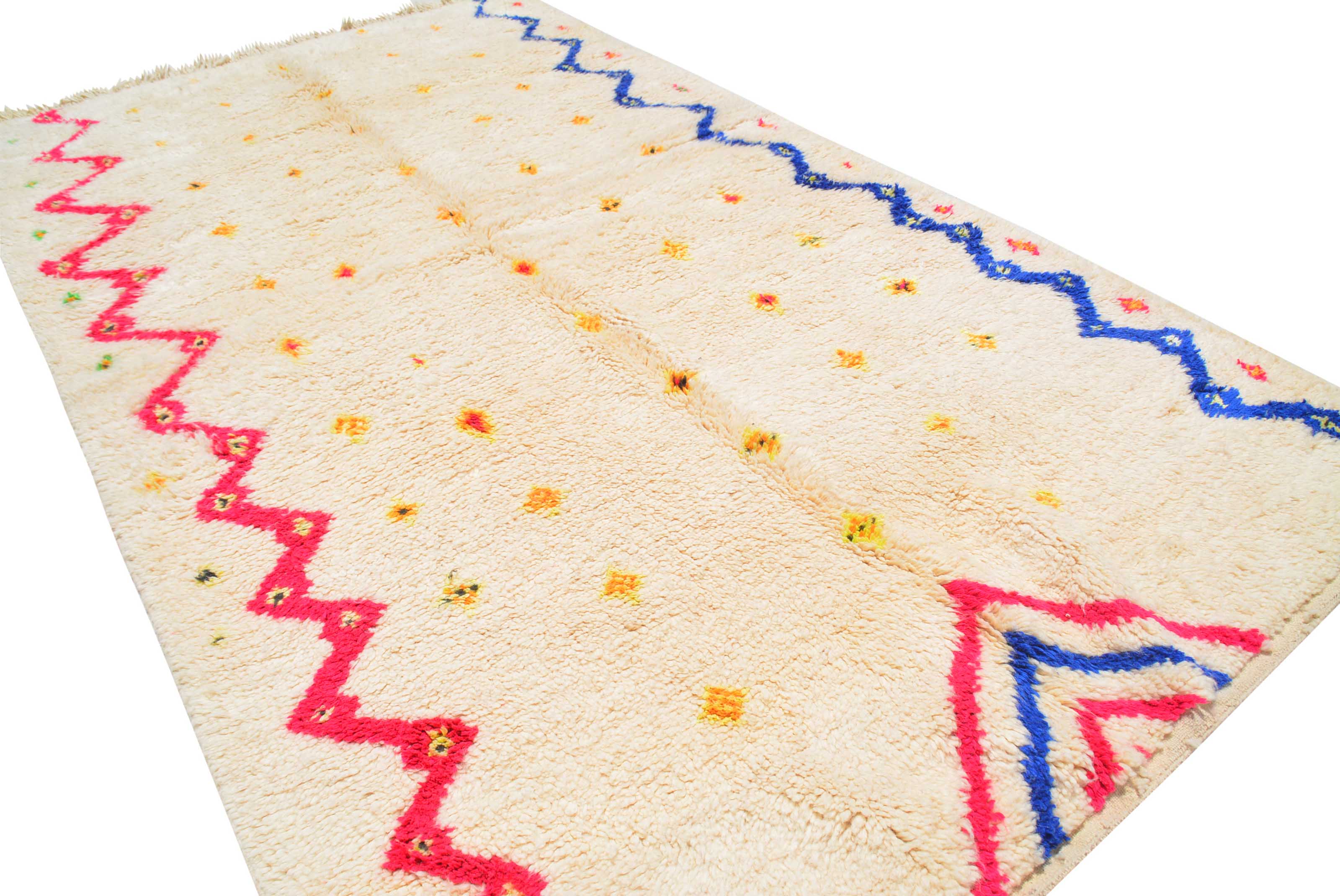 Yellow Moroccan Rug | Layering Moroccan Rugs