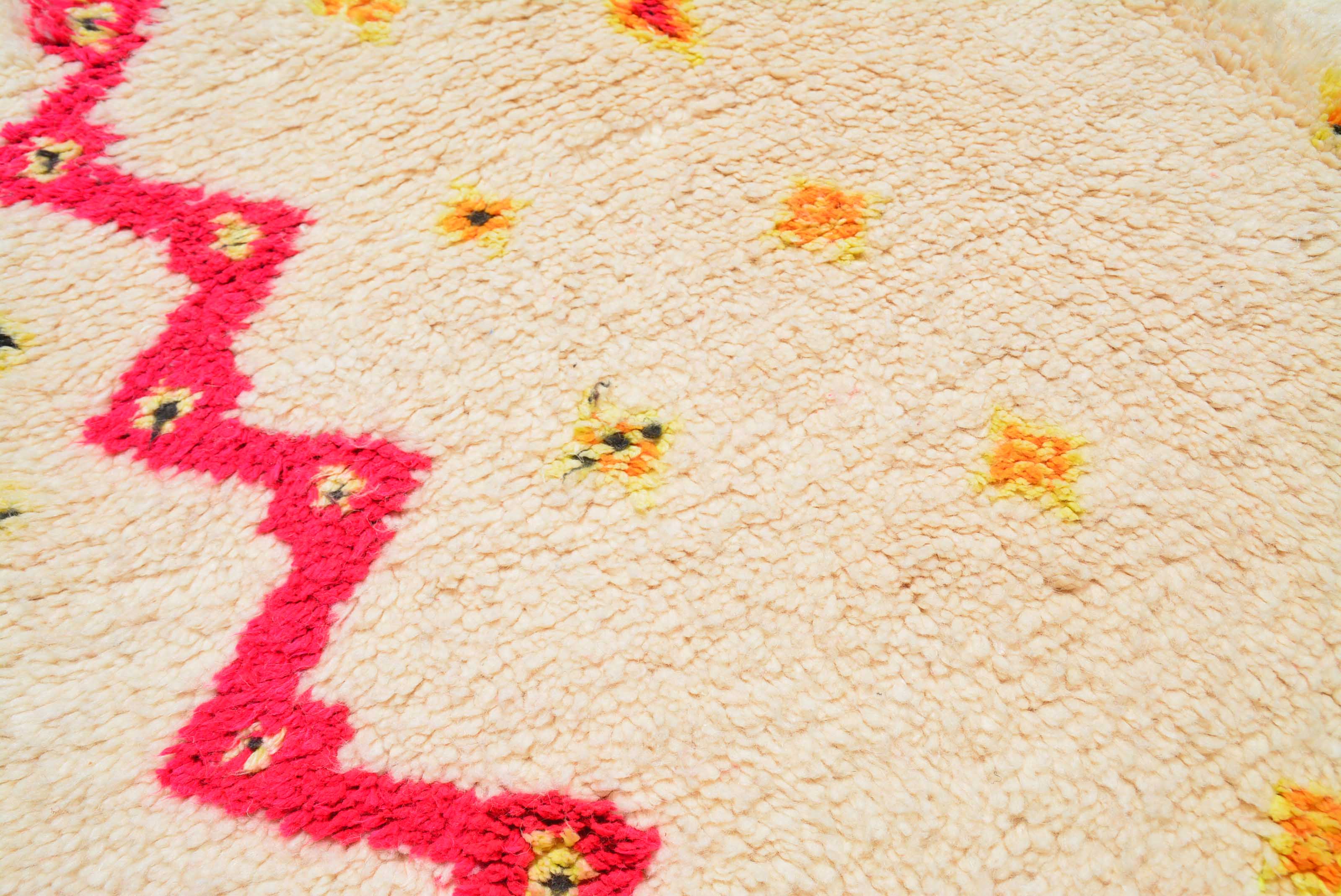 Yellow Moroccan Rug | Layering Moroccan Rugs