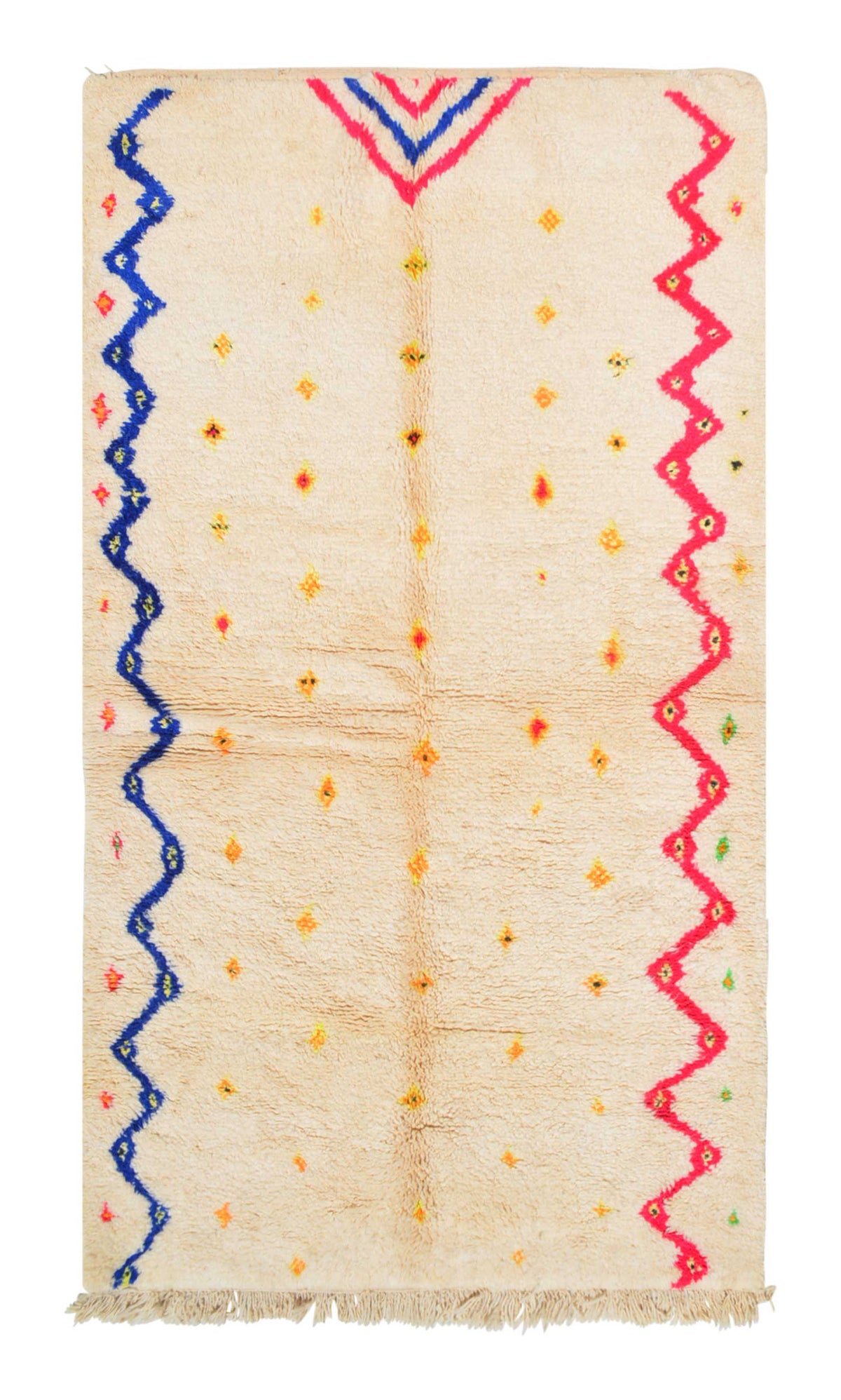 Yellow Moroccan Rug | Layering Moroccan Rugs