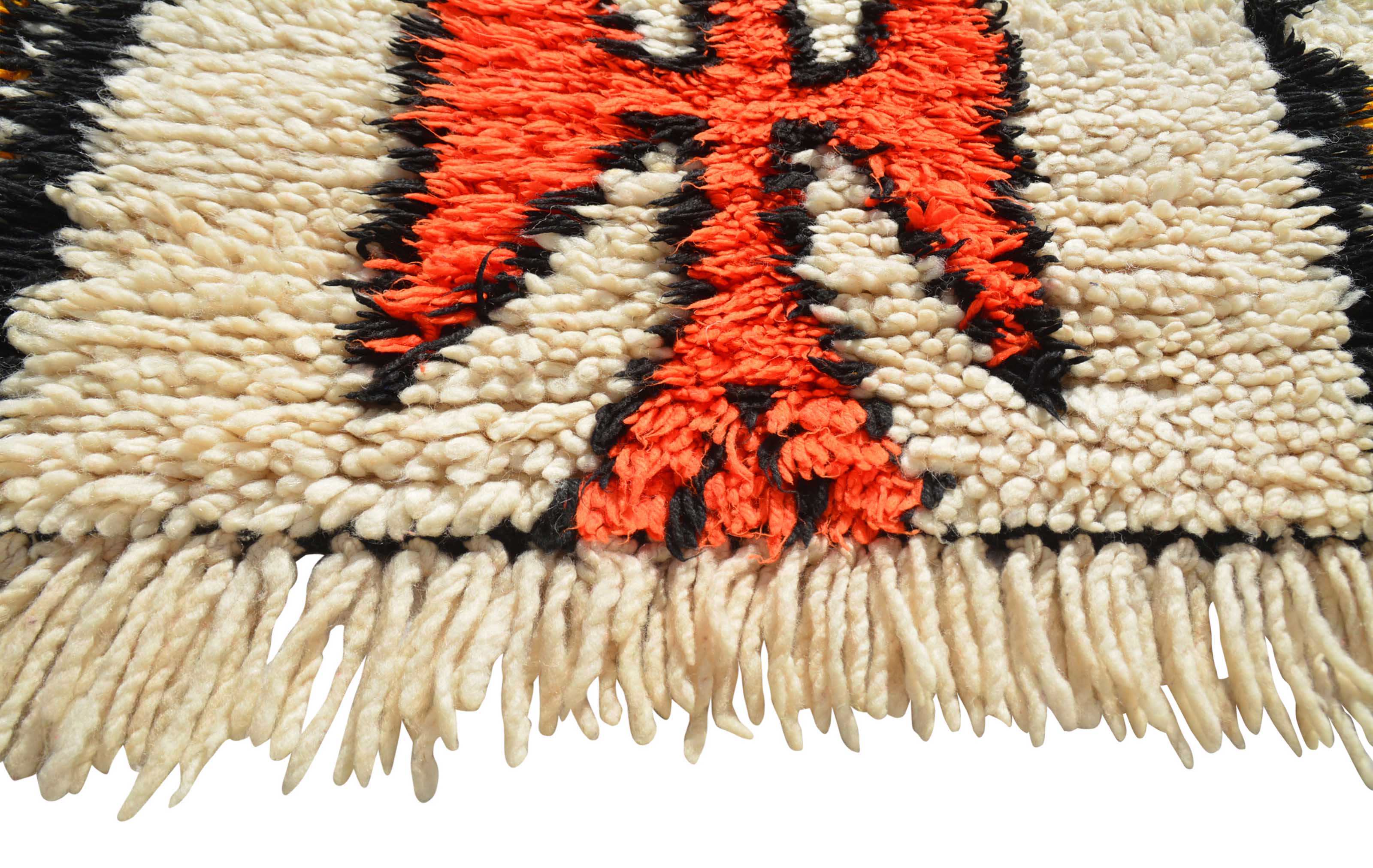 Yellow Vintage Rug | Vintage Moroccan Rug