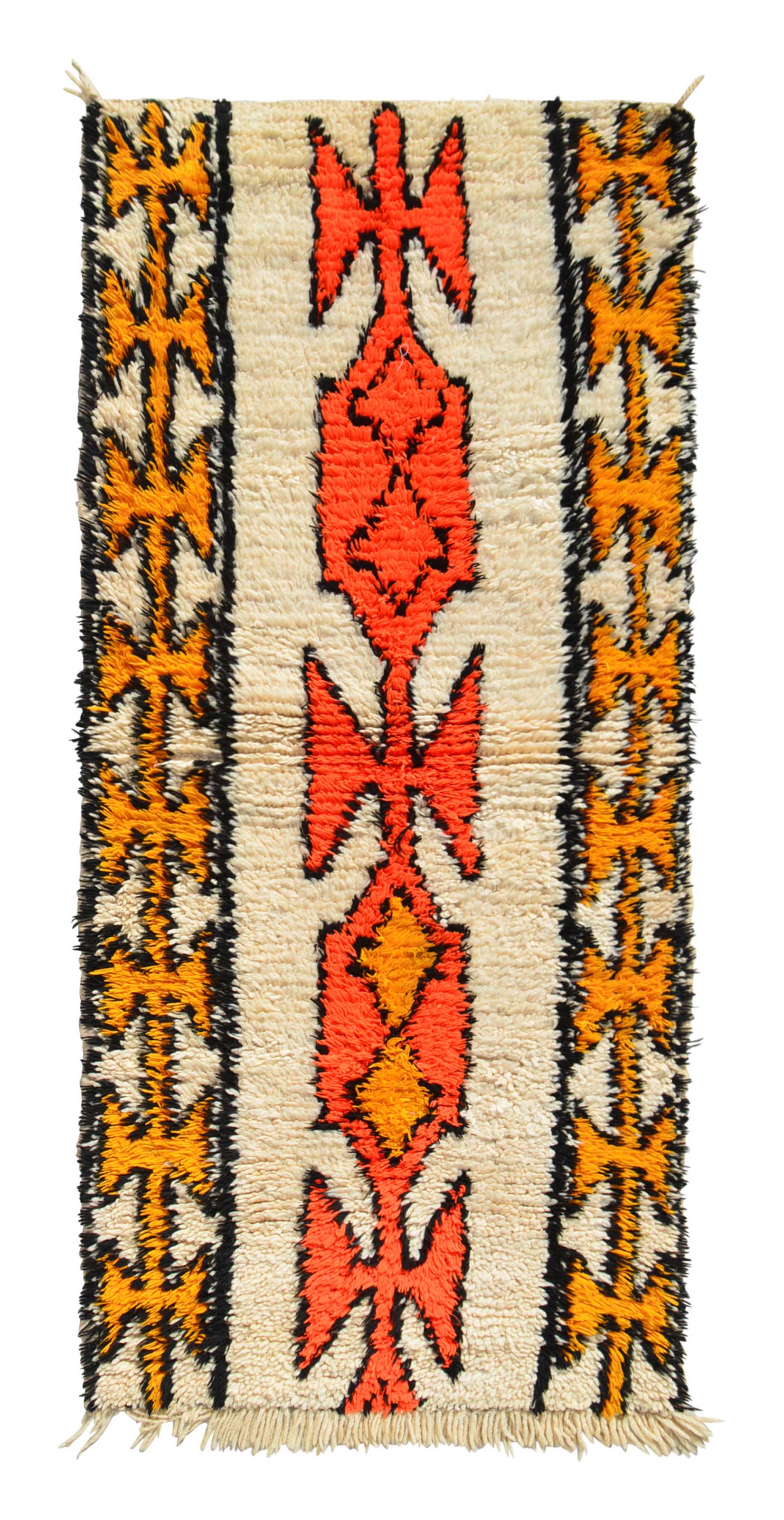 Yellow Vintage Rug | Vintage Moroccan Rug